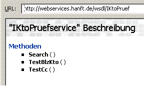 WebService-Beschreibung